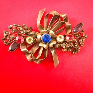 Oversized Sterling Vintage Hobe Brooch